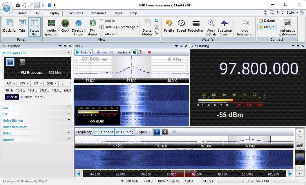 sdr console cw decoder